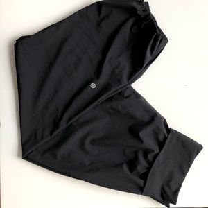 Black Cropped lululemon Cargo Pants